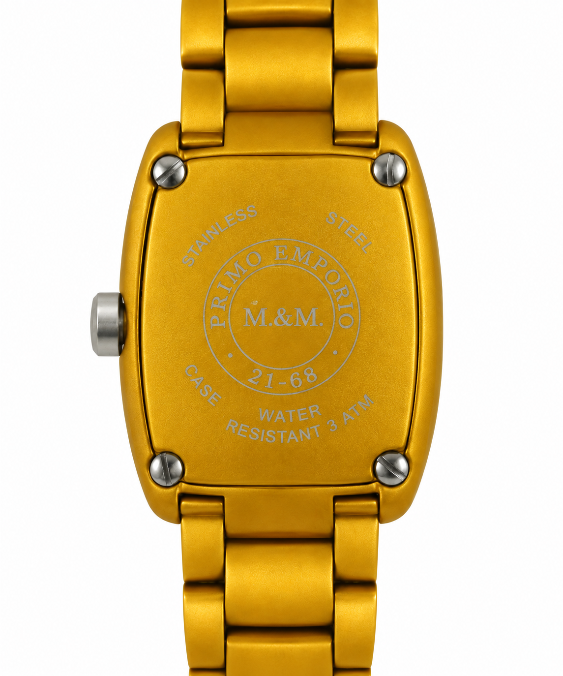 M&M Primo Emporio -68 – Orologio Alluminio Limited Edition Aluminium Collection | Rosso, Blu, Giallo