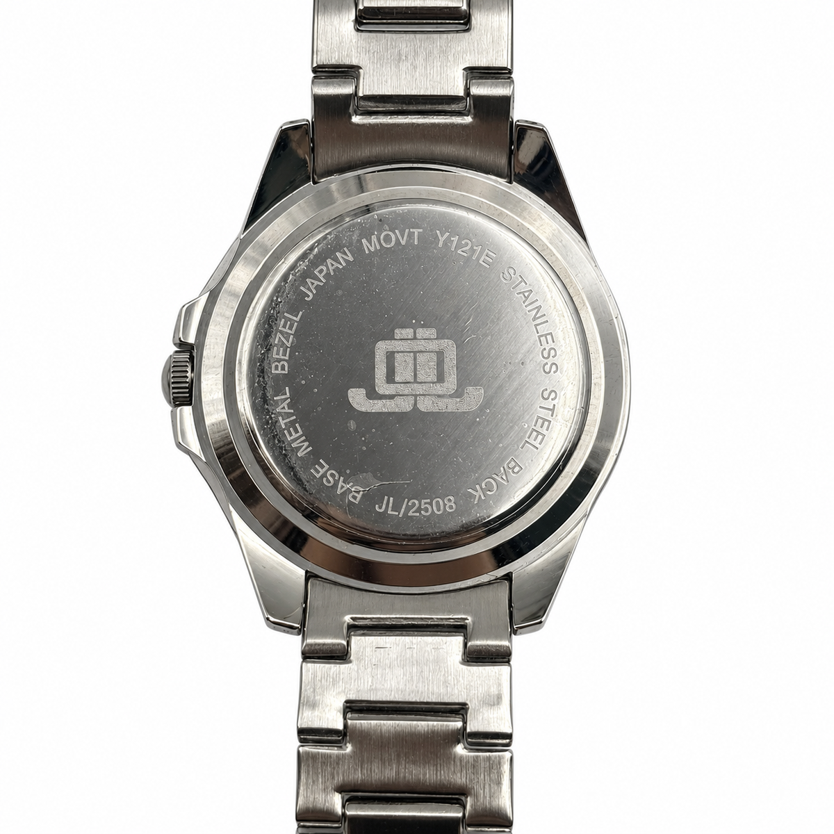 Orologio donna JLO by Jennifer Lopez argento con quadrante nero e strass