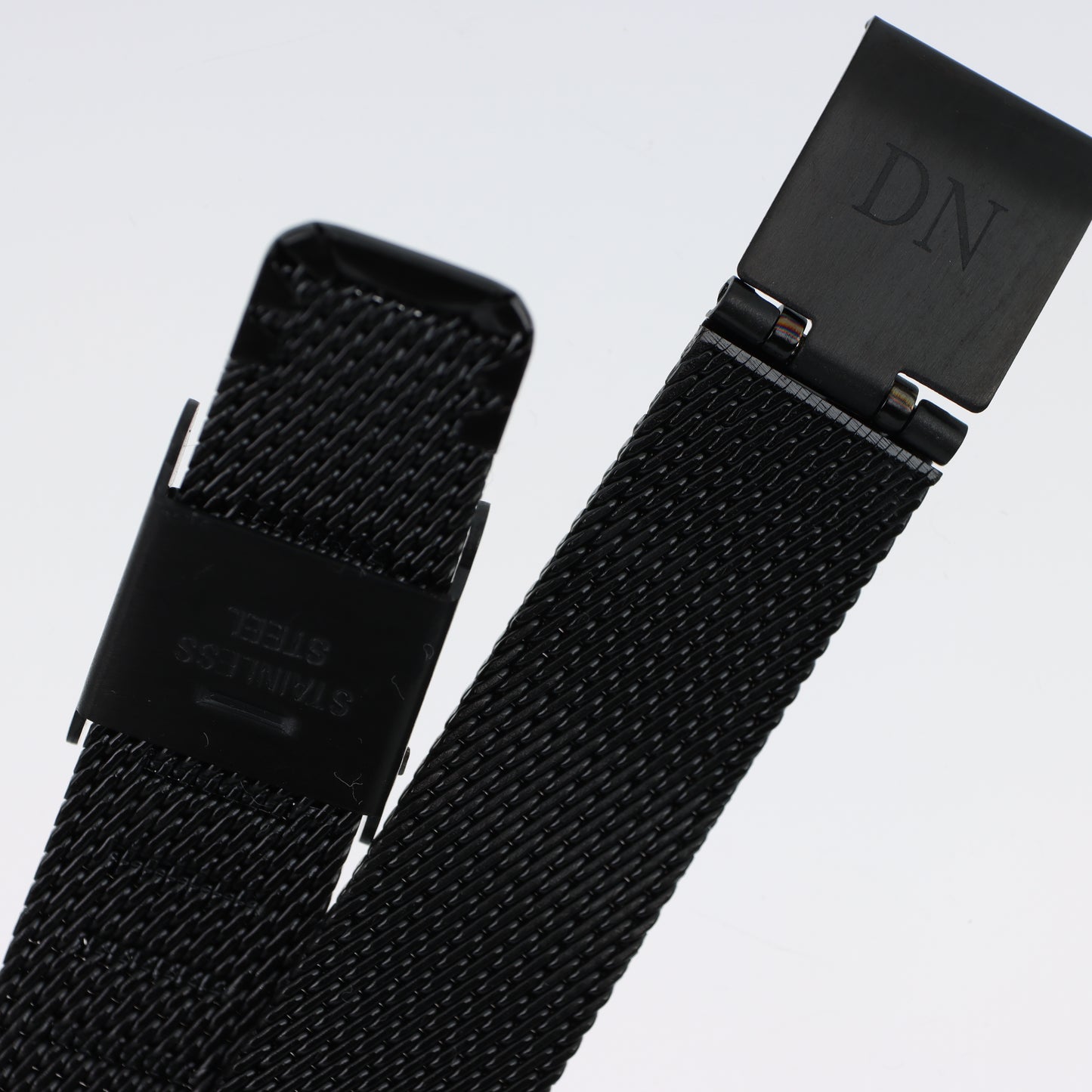 David Nicholson DN – Orologio Donna Quarzo Full Black Lunetta con Cristalli Quadrante Nero e Bracciale Mesh Nero