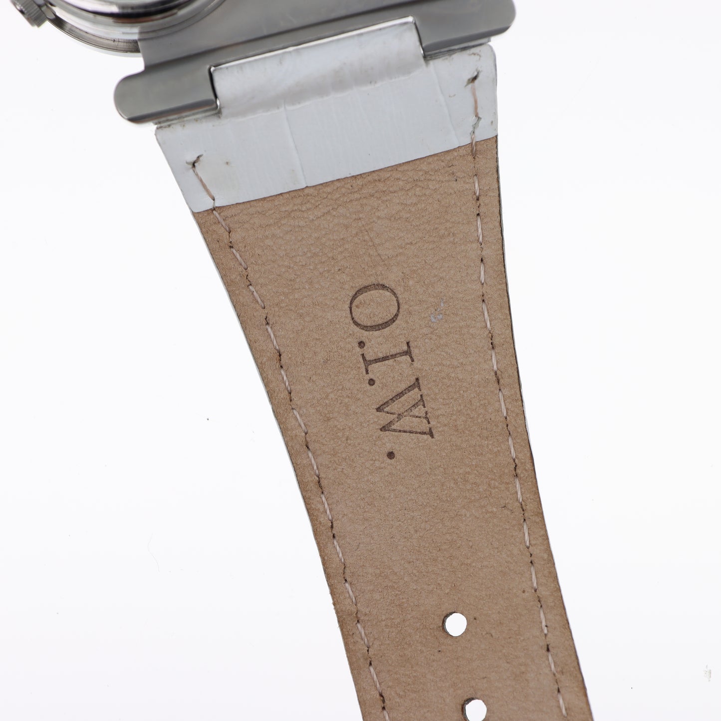 O.I.W. 4 City - Orologio Donna 4 Fusi Orari Roma Londra Hong Kong New York Cinturino Bianco