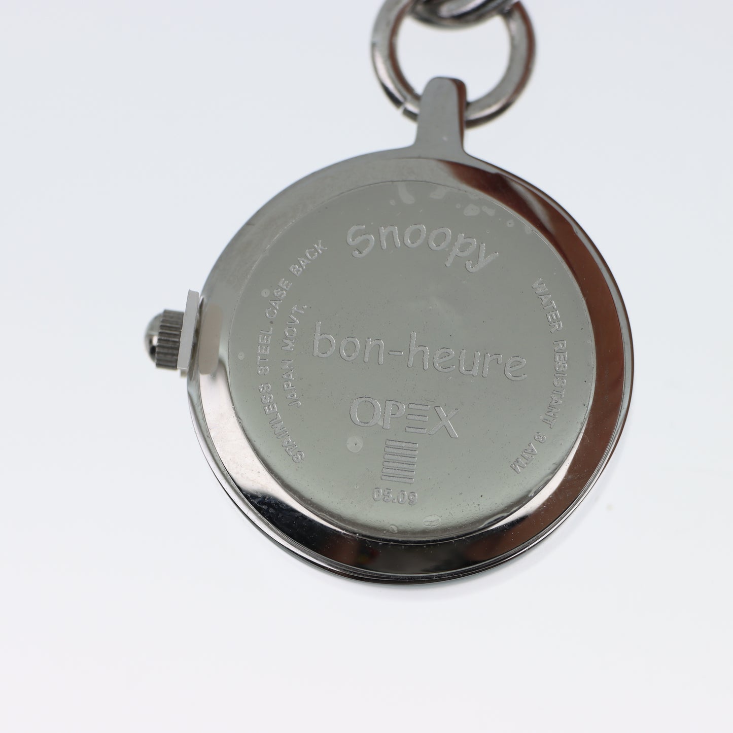 Peanuts Snoopy – Bracciale Orologio Charm Argento Quadrante Tiffany