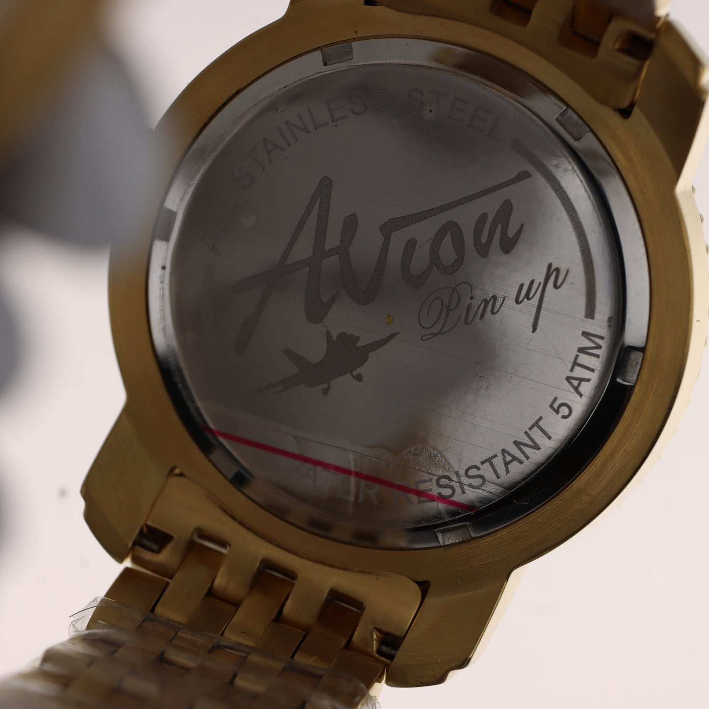 Avion Pin Up – Orologio da Polso Gold Edition