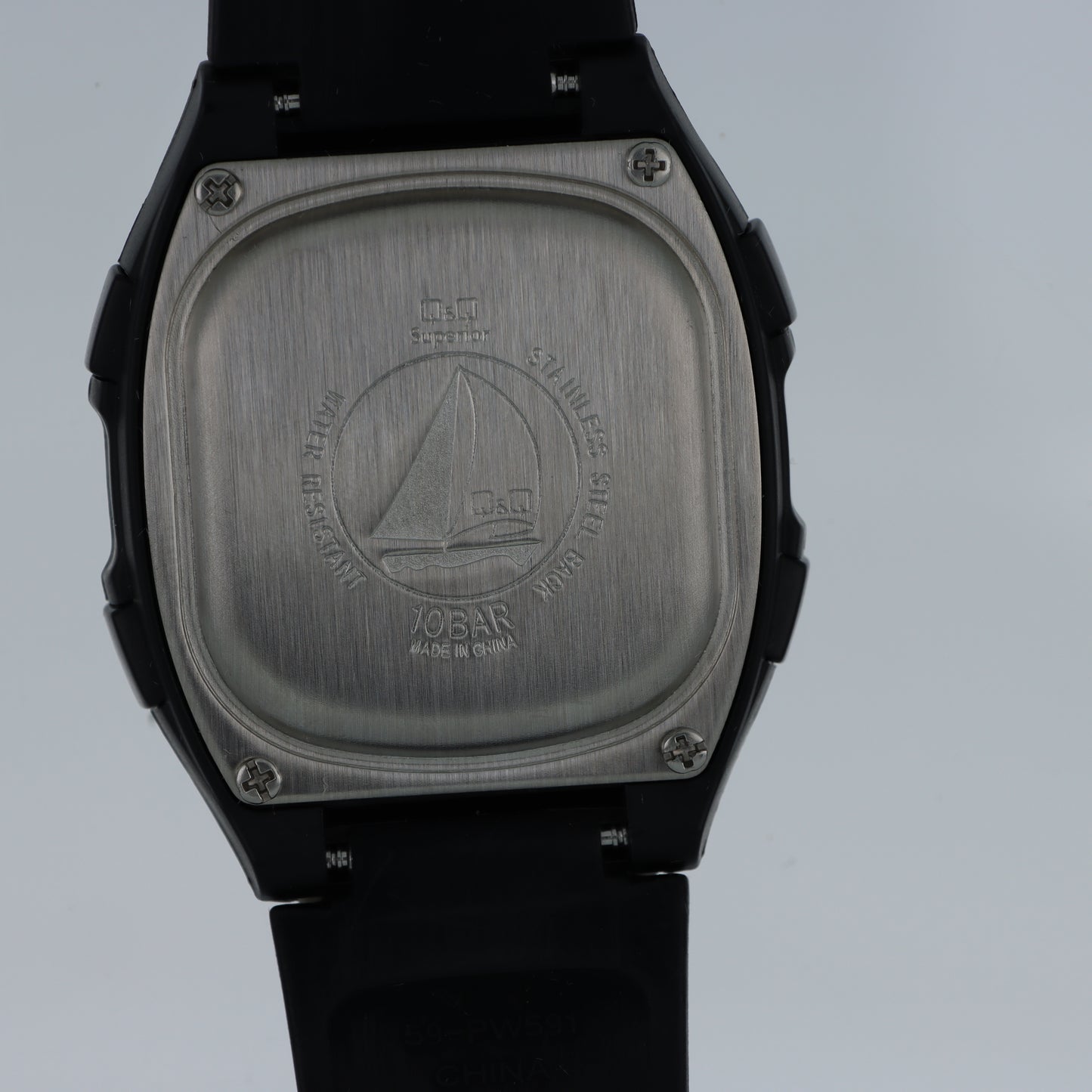 Q&Q Superior Orologio Digitale Uomo – Batteria 10 Anni Melody Alarm WR 10 Bar