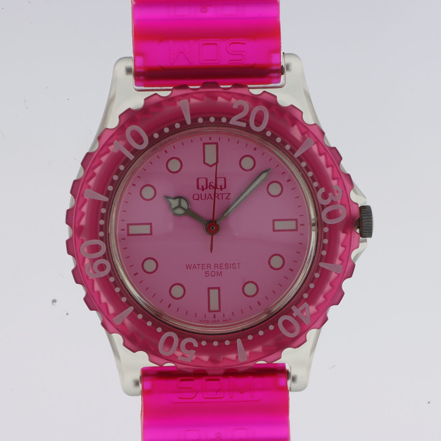Orologio Q&Q Quartz Sport Rosa – Water Resist 50M