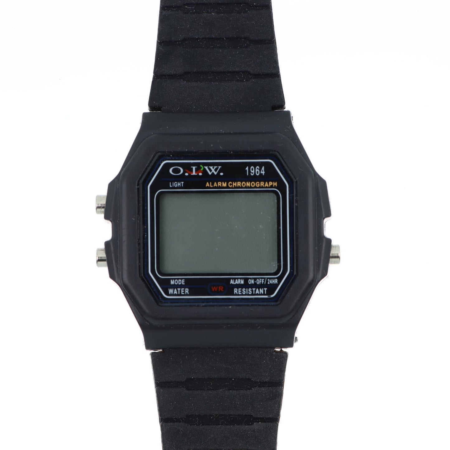 O.I.W. 1964 Digital — Alarm Chronograph Water Resistant