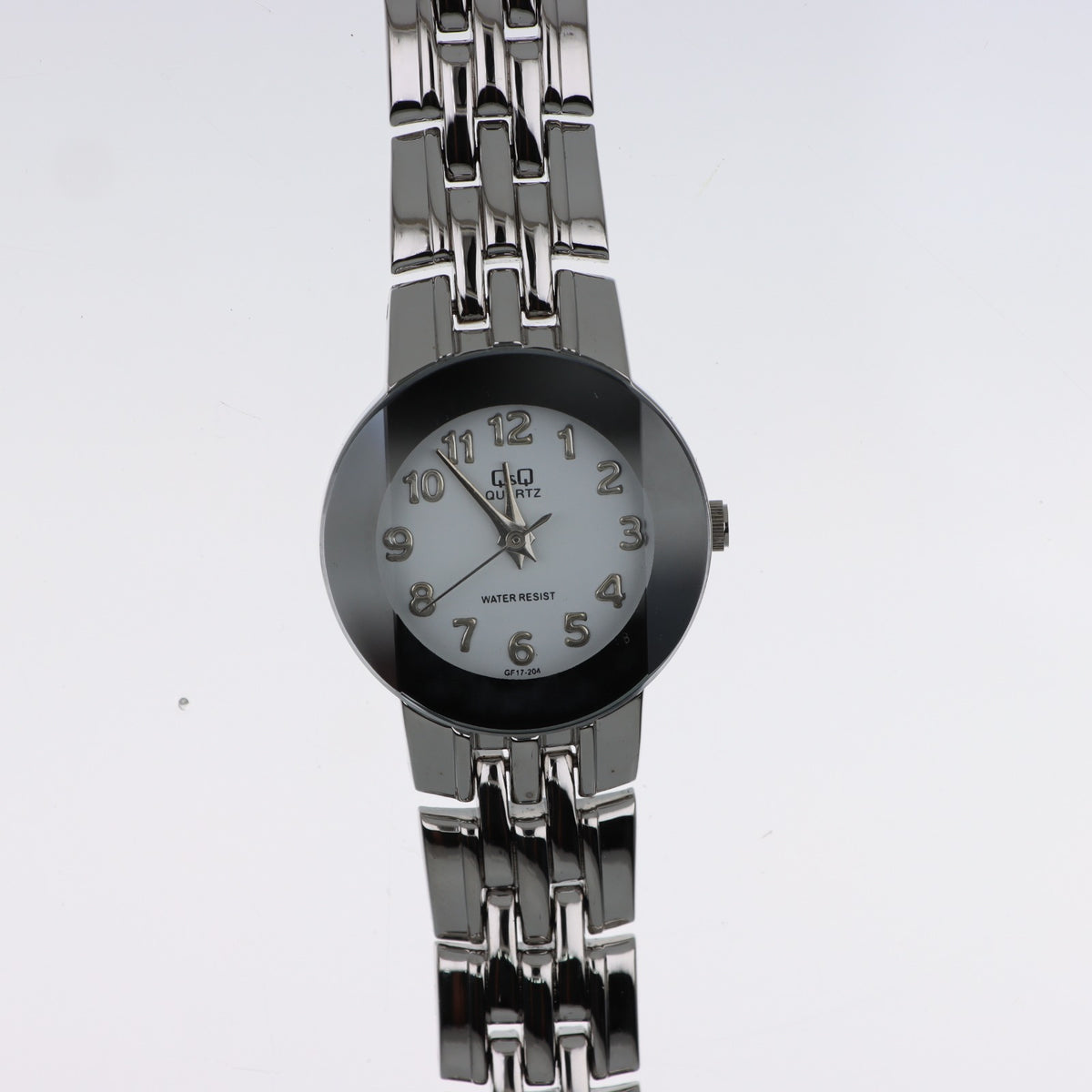 Q&Q Quartz GF17-204 – Orologio Donna Acciaio Silver Quadrante Madreperla