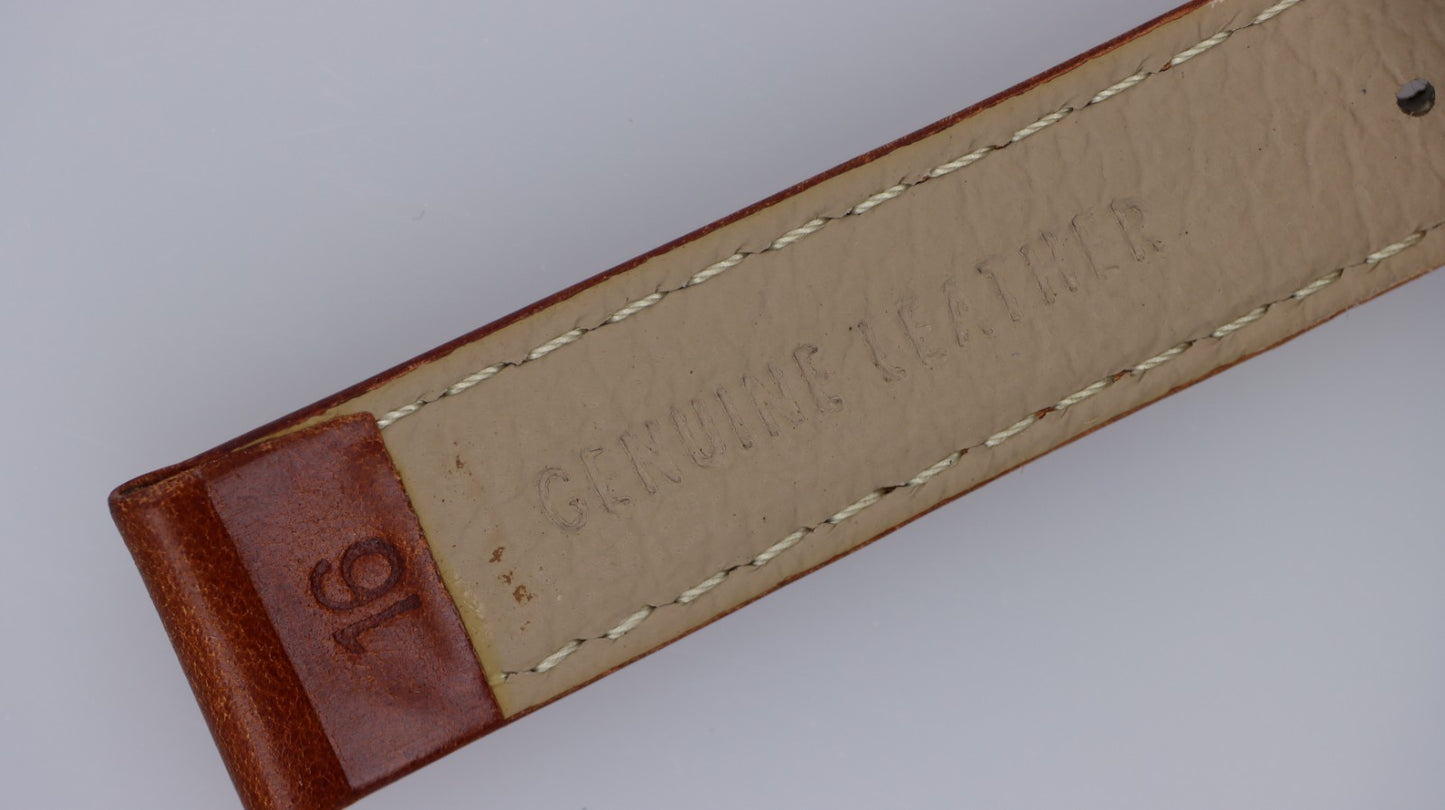 Cinturino 16mm Pelle Marrone Generico