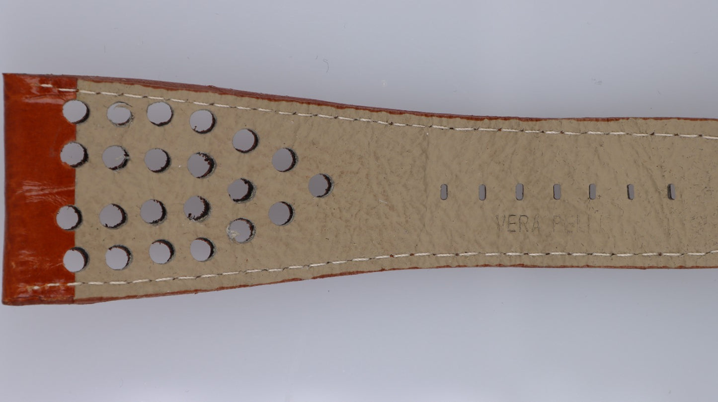 M&M Primo Emporio Cinturino 34MM Pelle Racing Uomo