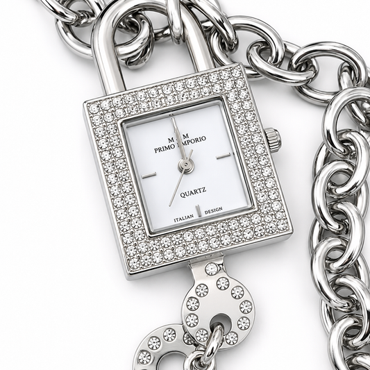 M&M Primo Emporio Orologio Collana Donna  Quartz