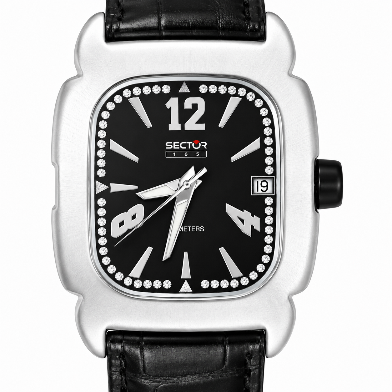 Sector 165 – Orologio Donna Black Crystal