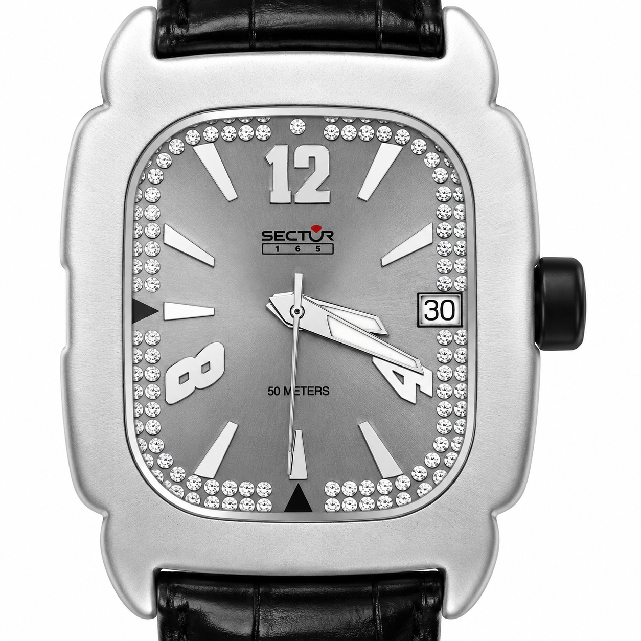 Sector 165 – Orologio Donna Grey Crystal Water Resistant 50M