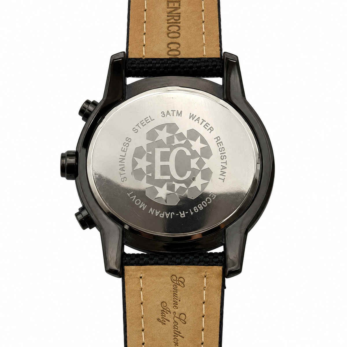 Enrico Coveri – Orologio Uomo Cronografo Black Edition