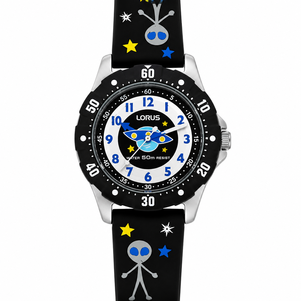 Lorus PC21-X036 – Orologio Bambini Spazio UFO Water Resist 50m