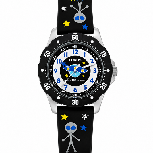 Lorus PC21-X036 – Orologio Bambini Spazio UFO Water Resist 50m