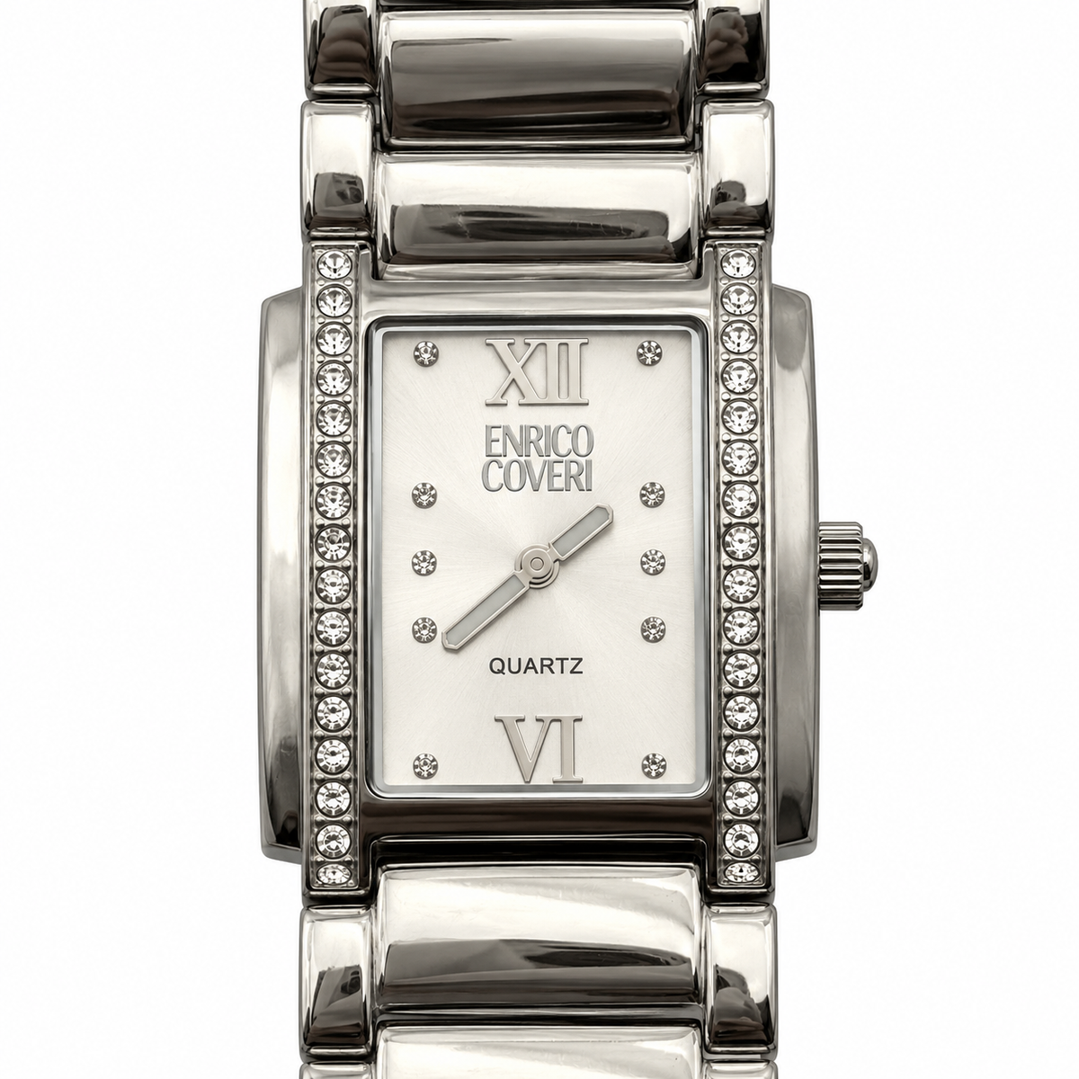Enrico Coveri – Orologio Donna Ceramica e Cristalli Quadrante Madreperla