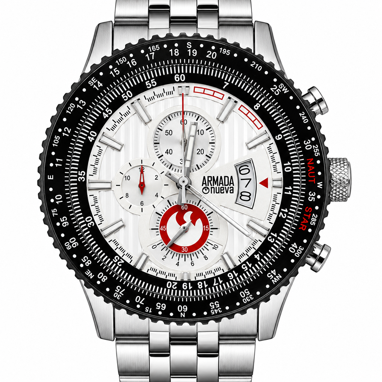 Armada Nueva – Cronografo Aviatore Acciaio