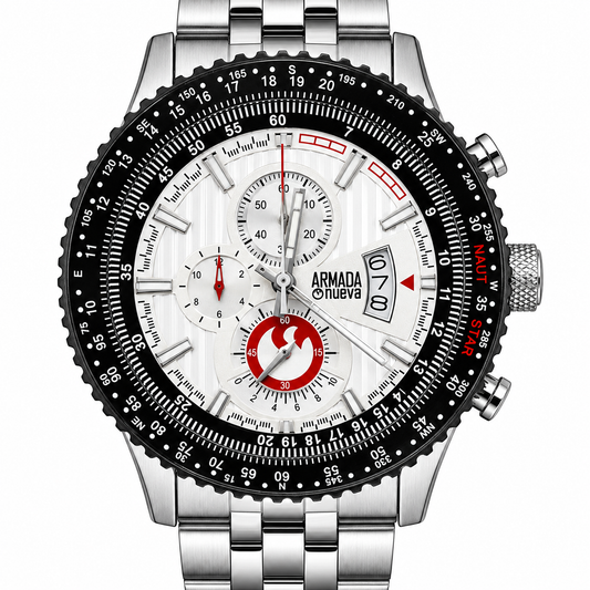Armada Nueva – Cronografo Aviatore Acciaio