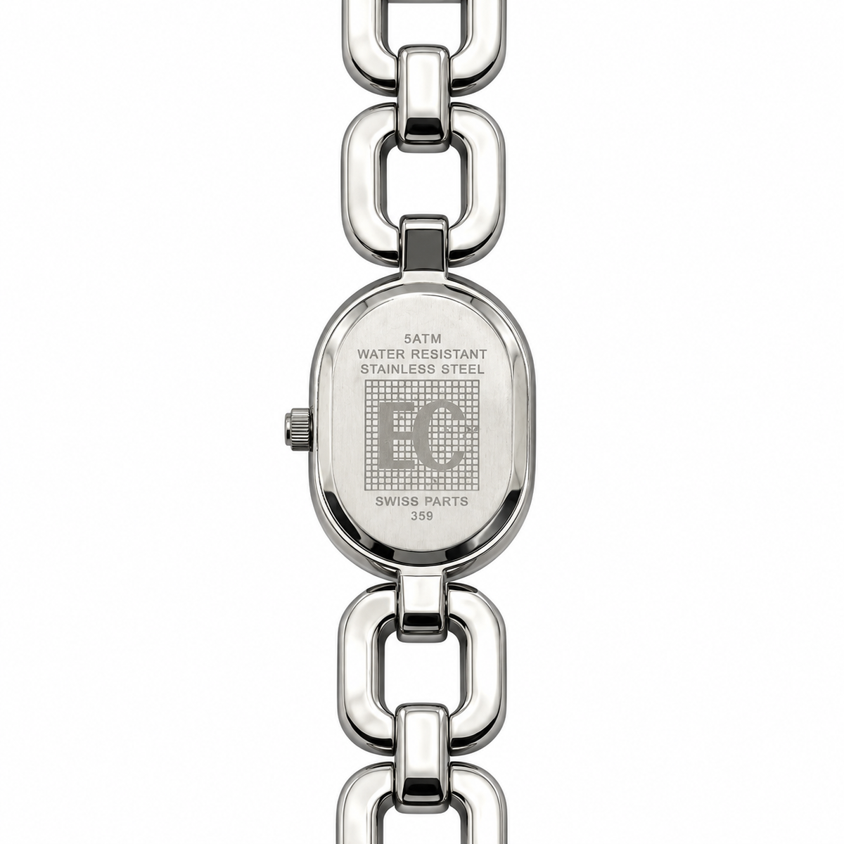 Enrico Coveri – Orologio Donna Madreperla Swiss Parts Bracciale a Maglie