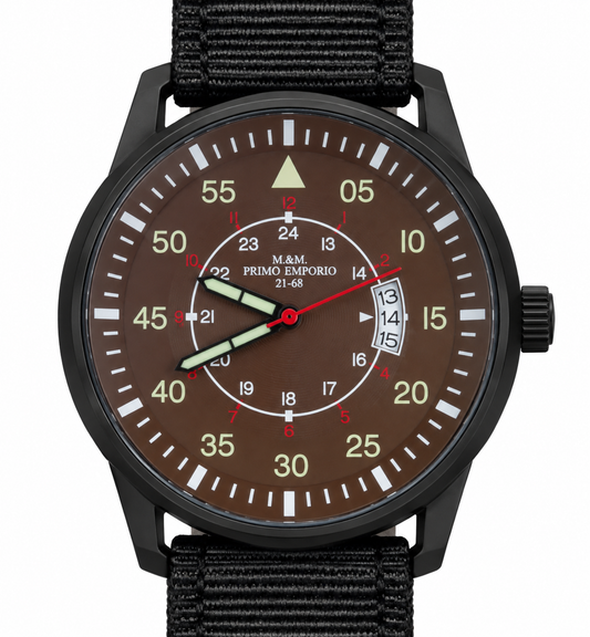 Orologio M&M Primo Emporio «Rotte Urbane» – Quadrante nero, bianco, verde o marrone