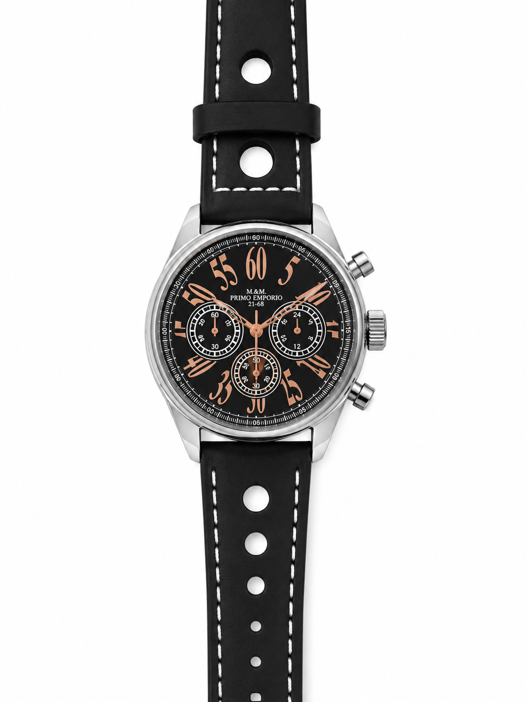 M&M Primo Emporio 21-68 – Cronografo Racing Black Rose Gold