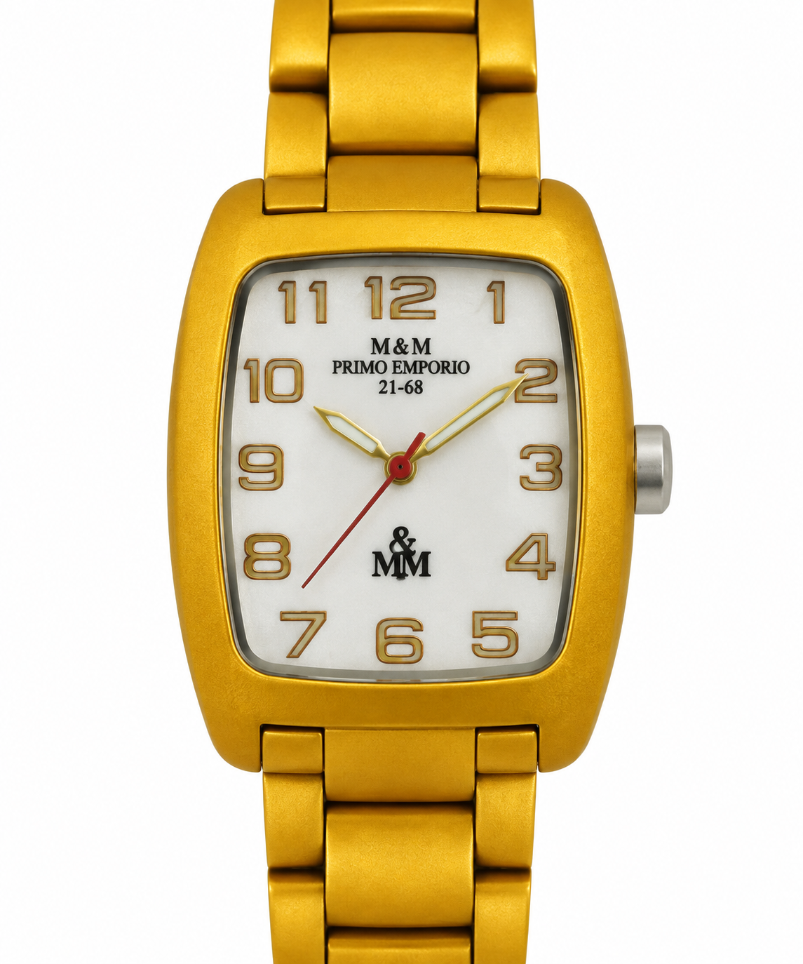 M&M Primo Emporio -68 – Orologio Alluminio Limited Edition Aluminium Collection | Rosso, Blu, Giallo