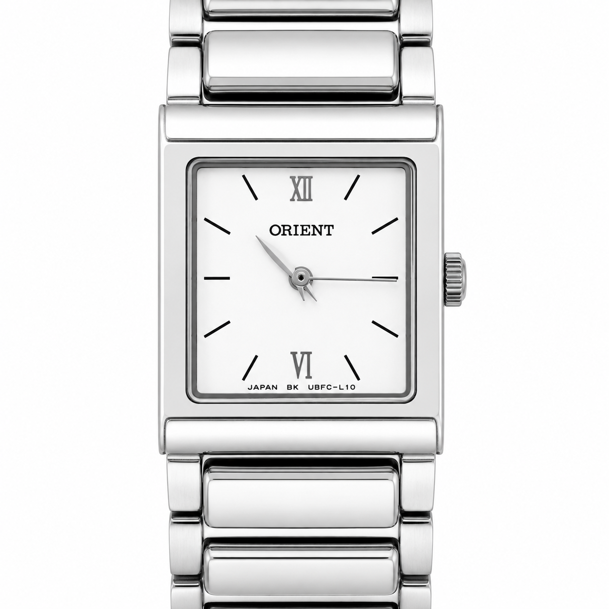 Orologio Orient UBFC-L10 – Donna Quarzo Rettangolare in Acciaio