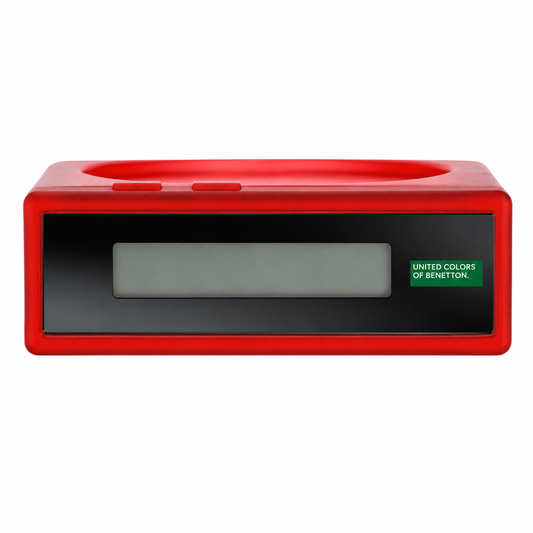 Orologio da Polso Digitale United Colors of Benetton – Cassa Rossa Display LCD