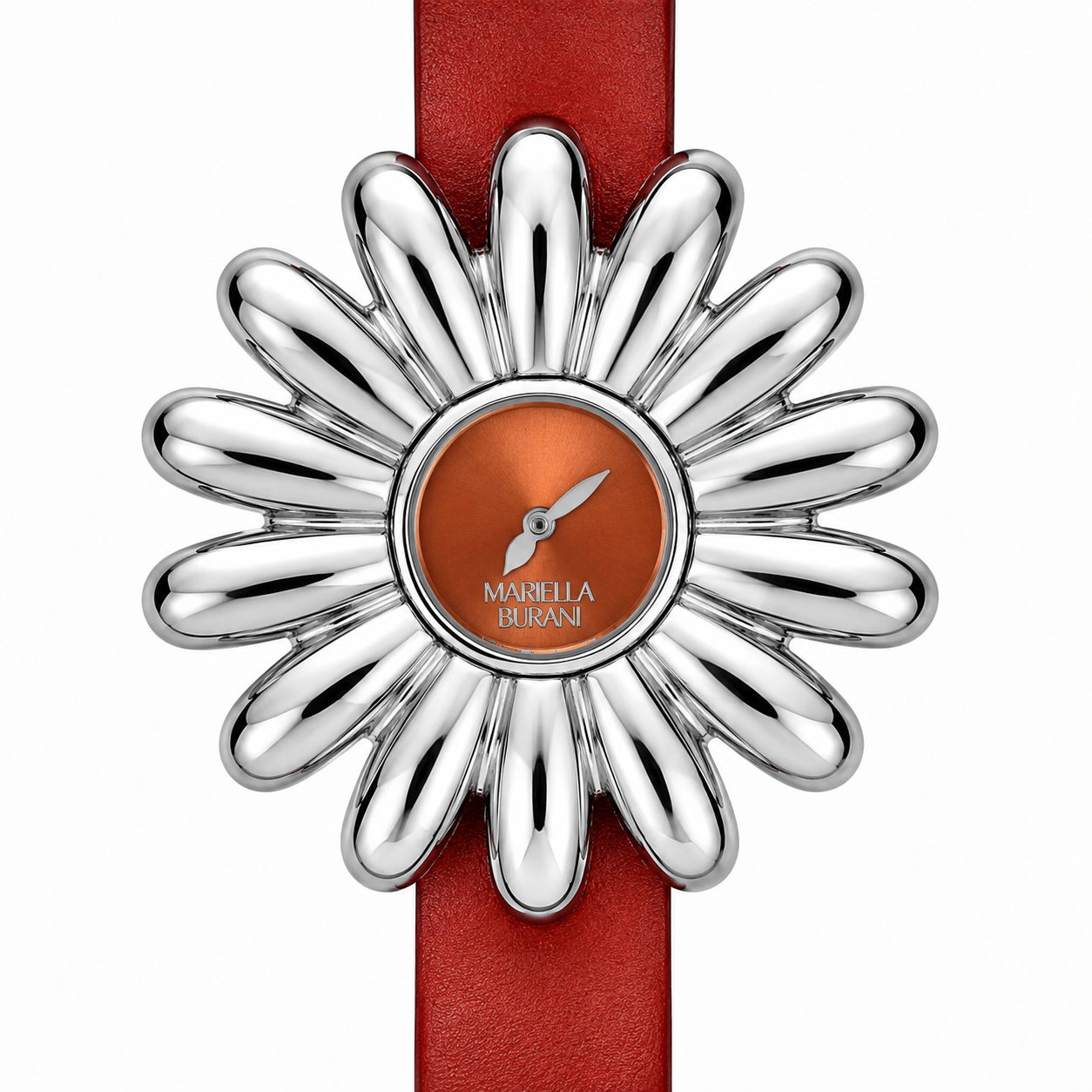 Mariella Burani – Orologio Donna Margherita Arancio Cinturino Pelle