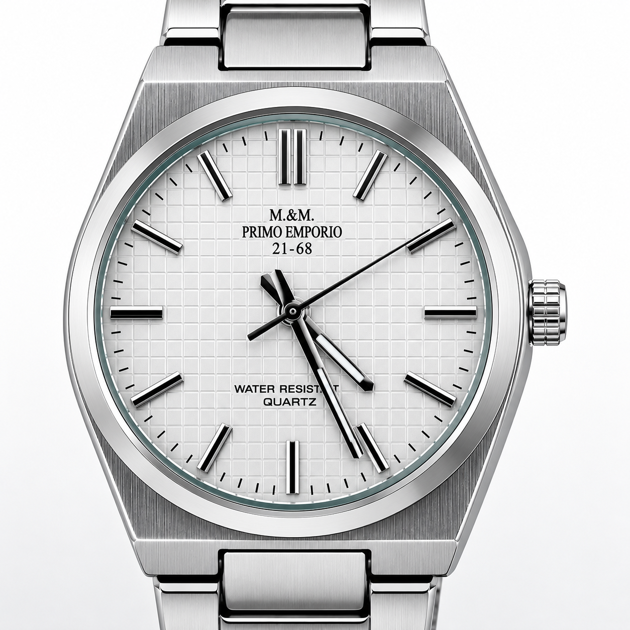 M.&M. Primo Emporio 21-68 – Dress Watch Quarzo Bracciale Acciaio