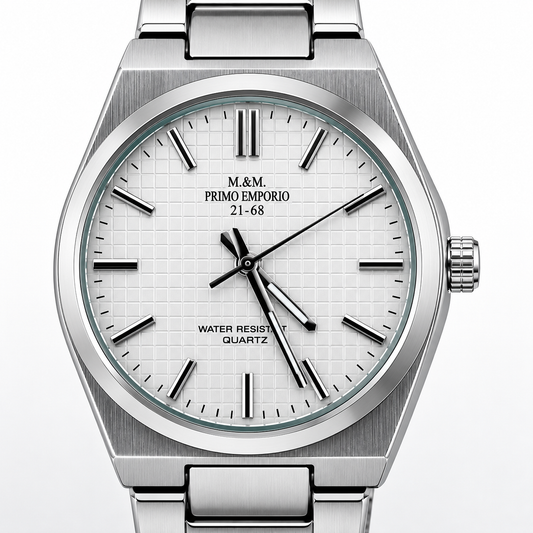 M.&M. Primo Emporio 21-68 – Dress Watch Quarzo Bracciale Acciaio
