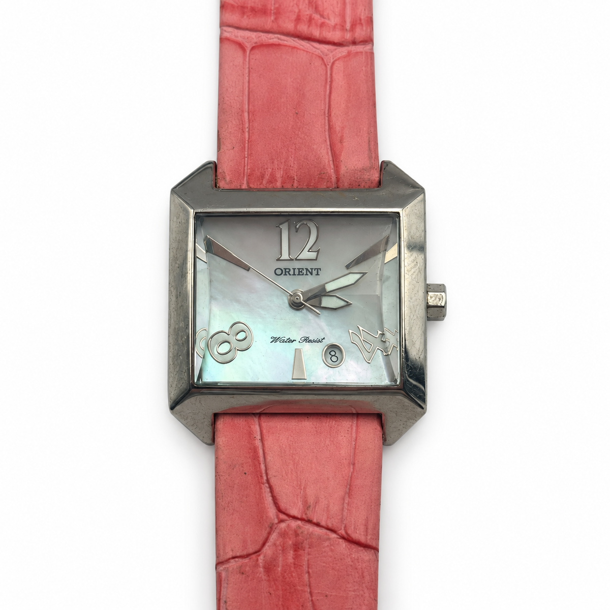 Orologio Orient quadrato per ricambi – Fondo di magazzino, 3 colori