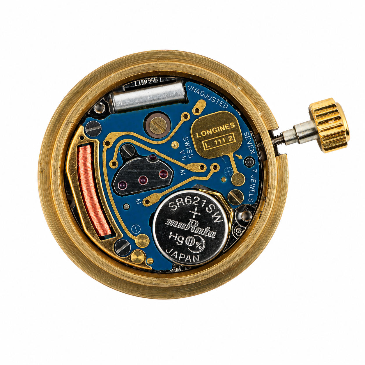 Movimento al Quarzo Longines L.111.2 – Swiss 7 Jewels Ricambio