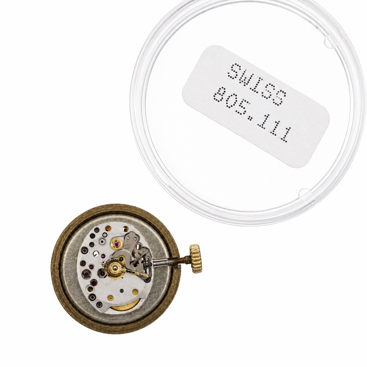 Movimento Swiss 905.111 - Calibro al Quarzo Ricambio per Orologio