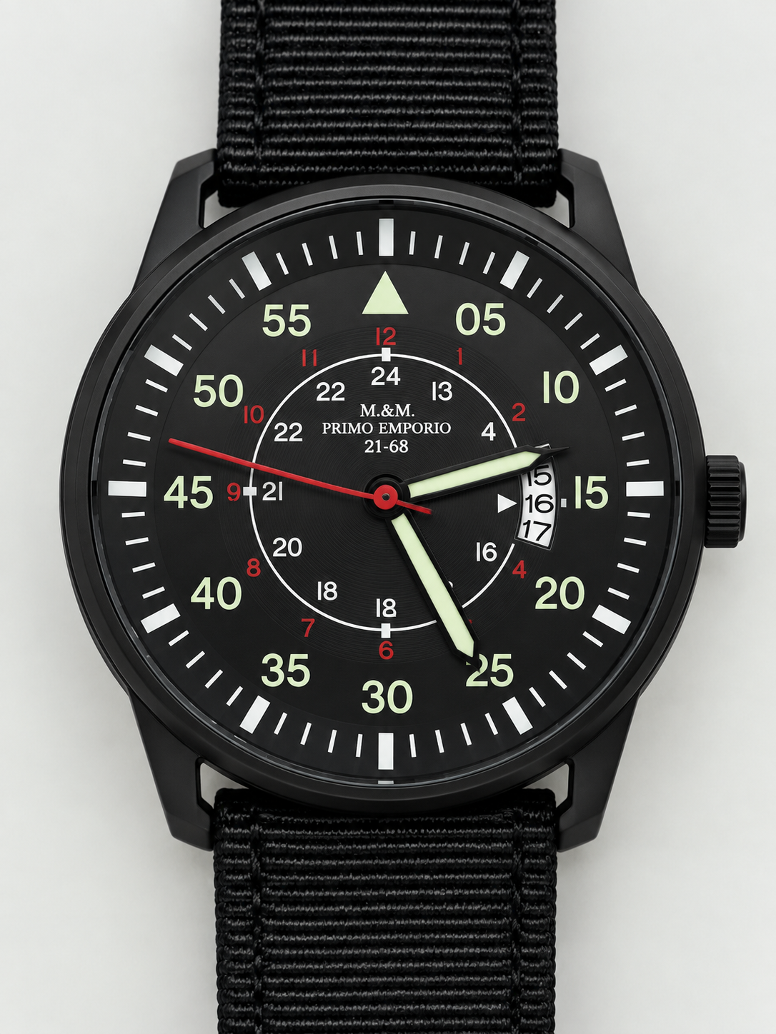 Orologio M&M Primo Emporio «Rotte Urbane» – Quadrante nero, bianco, verde o marrone