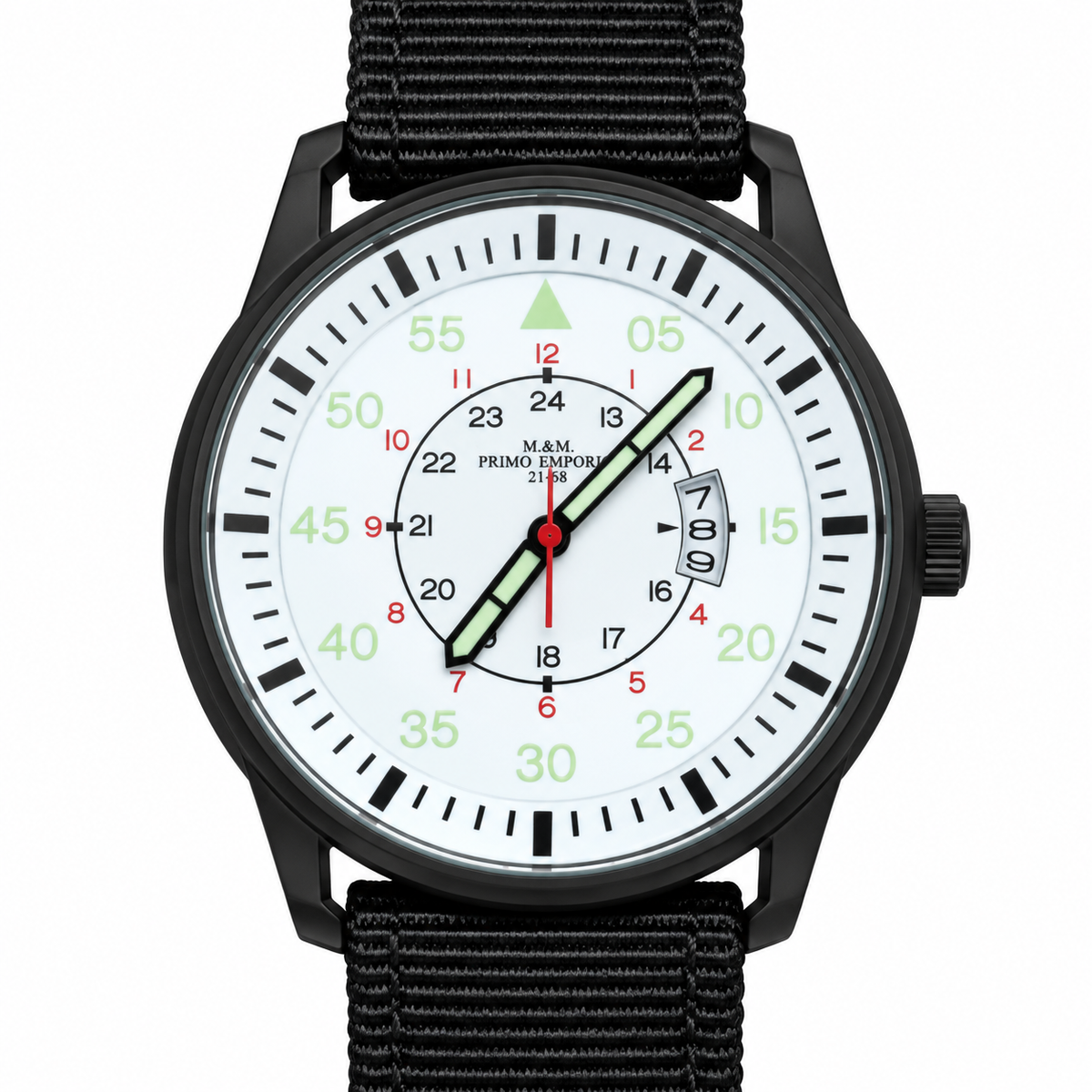 Orologio M&M Primo Emporio «Rotte Urbane» – Quadrante nero, bianco, verde o marrone