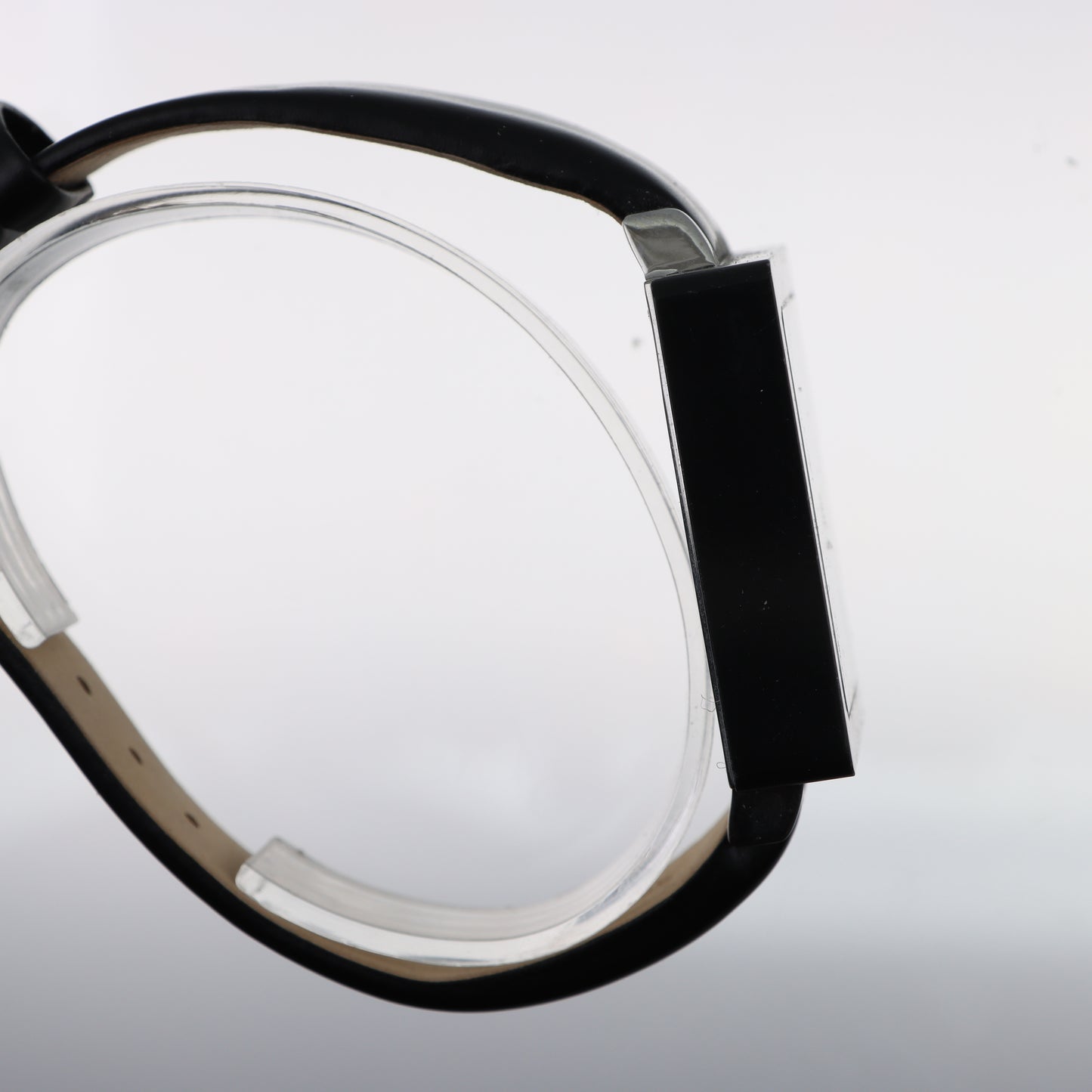 Anyma Free Time – Orologio Cassa Quadrata Total Black Quadrante Numeri Grandi con Data