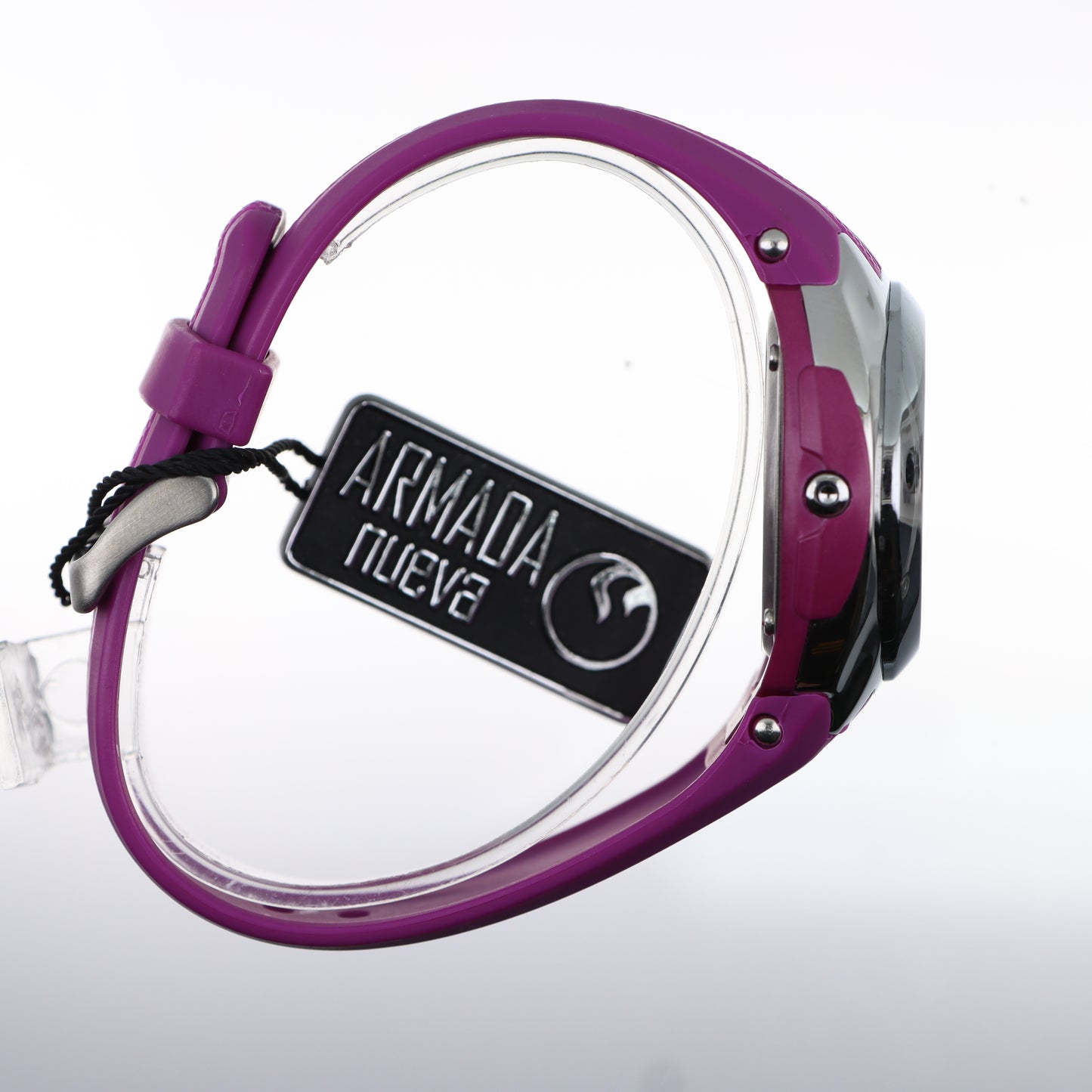Armada Nueva – Orologio Sport Fucsia Water Resist 50M Cassa Ovale Cinturino Silicone