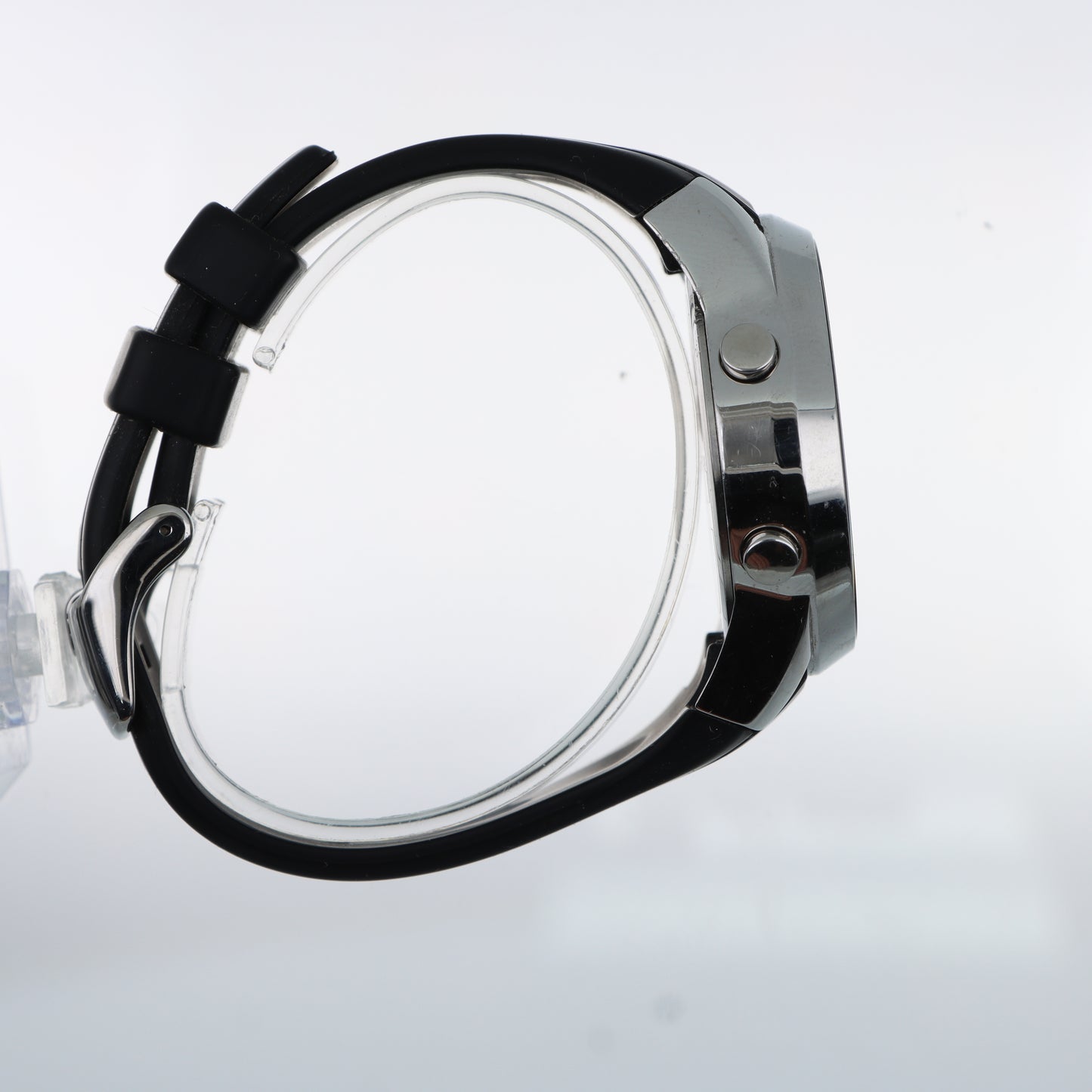 Armada Nueva – Orologio Digitale LCD con Data, Giorno e Cinturino Silicone Nero