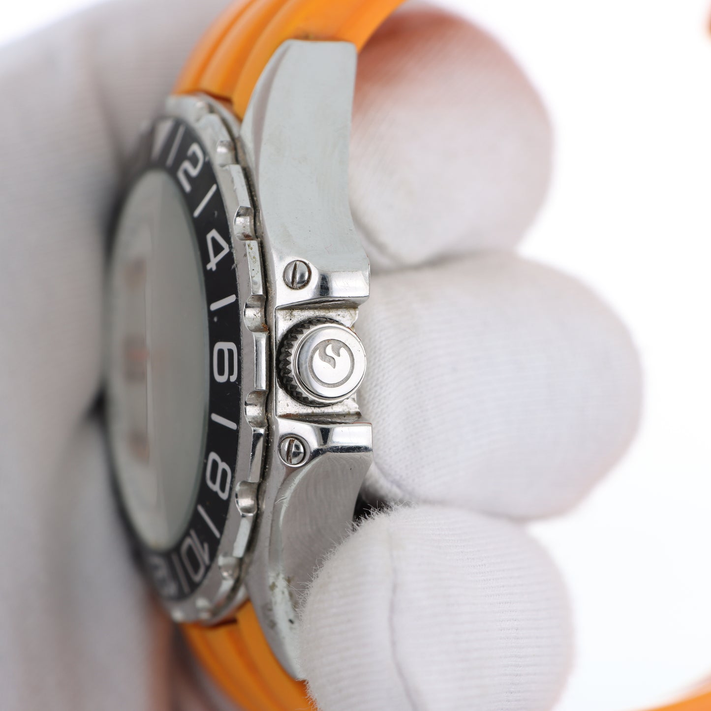 Armada Nueva – GMT Sport Quadrante Bianco Cinturino Arancione