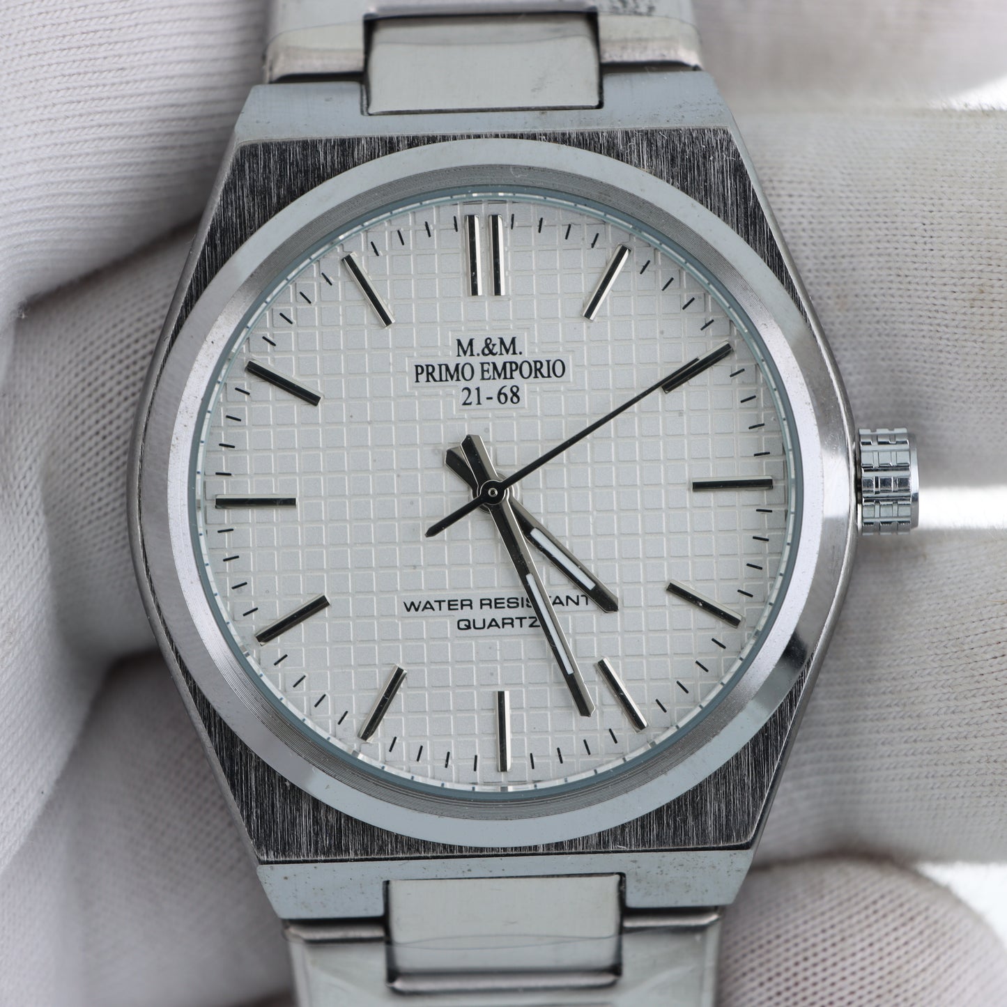 M.&M. Primo Emporio 21-68 – Dress Watch Quarzo Bracciale Acciaio