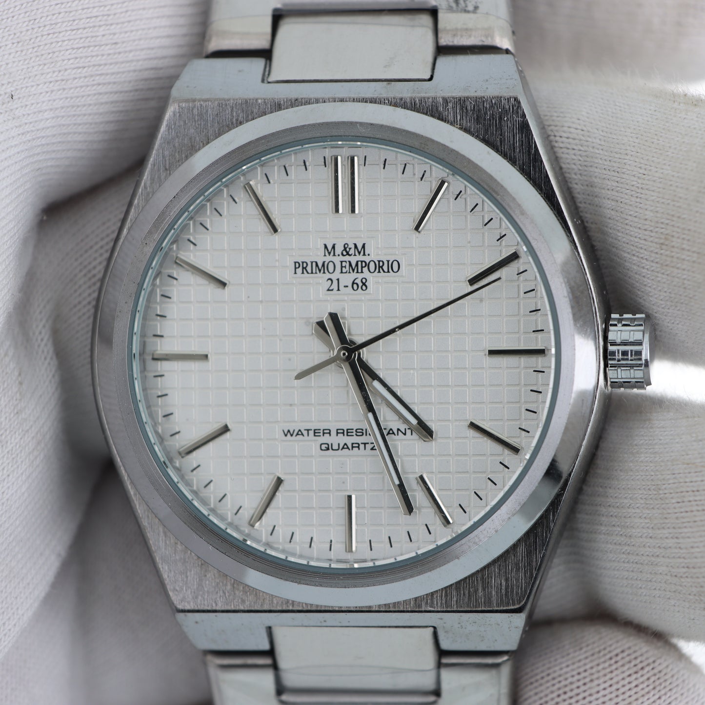 M.&M. Primo Emporio 21-68 – Dress Watch Quarzo Bracciale Acciaio