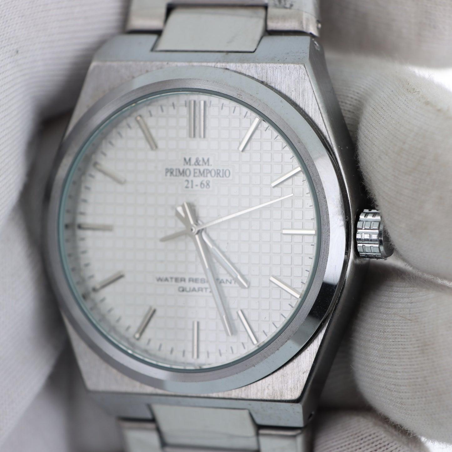 M.&M. Primo Emporio 21-68 – Dress Watch Quarzo Bracciale Acciaio