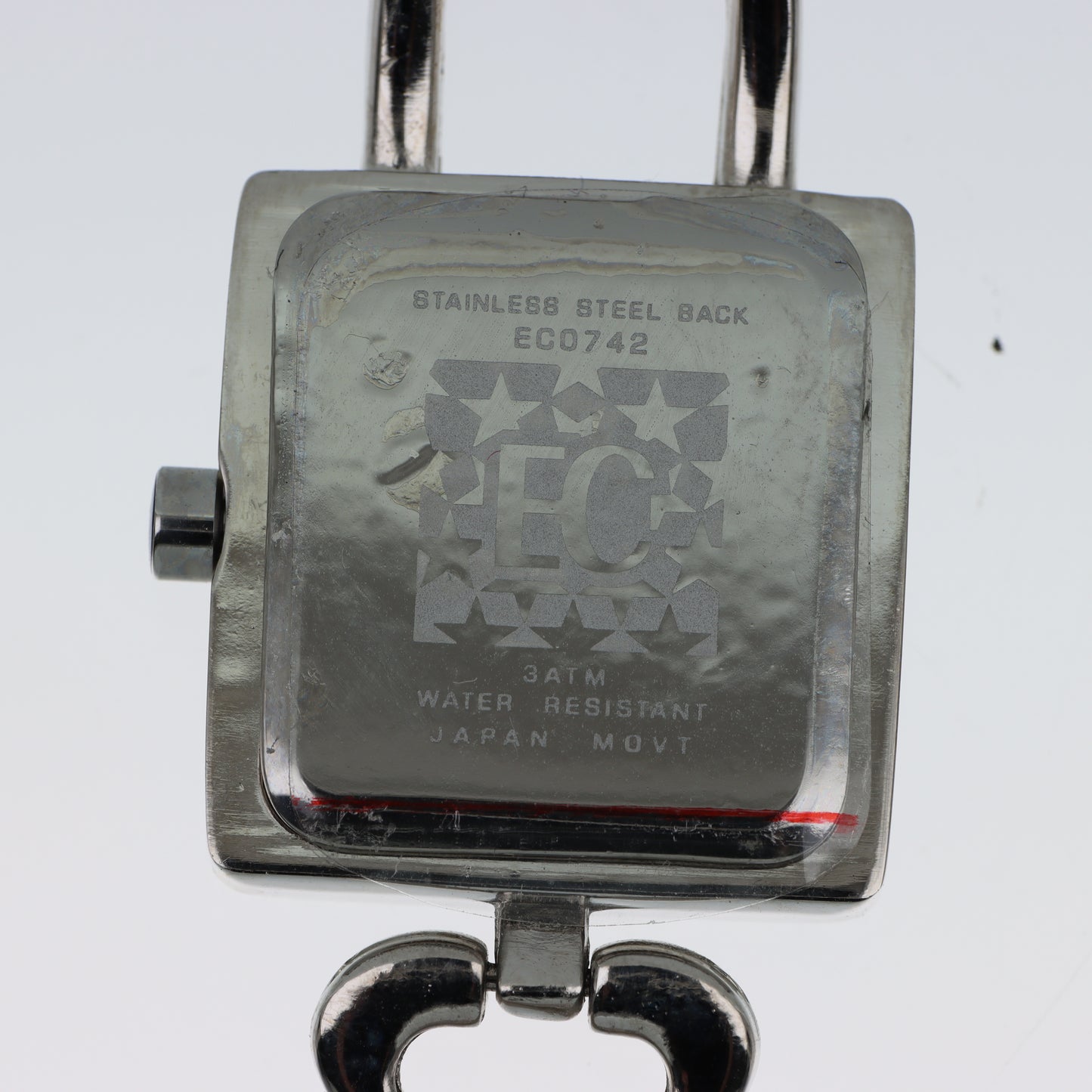 Enrico Coveri - Orologio Donna Cassa Rettangolare Pavé Bracciale Cuori