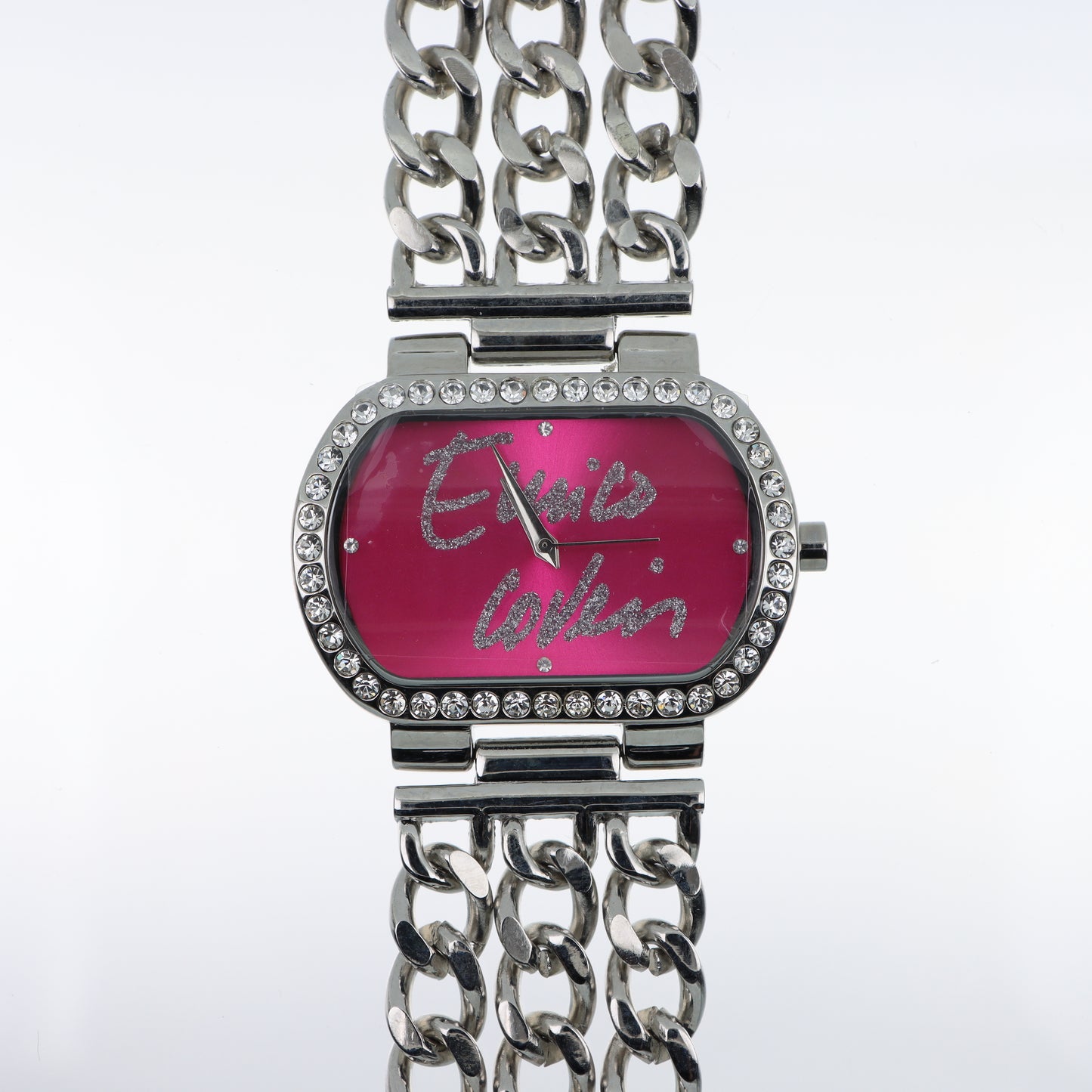 Enrico Coveri - Orologio Donna Quadrante Fucsia con Bracciale a Catena