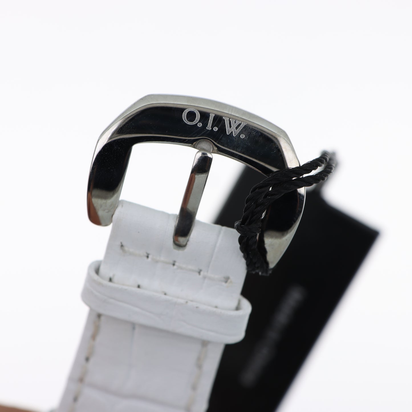 O.I.W. 4 City - Orologio Donna 4 Fusi Orari Roma Londra Hong Kong New York Cinturino Bianco