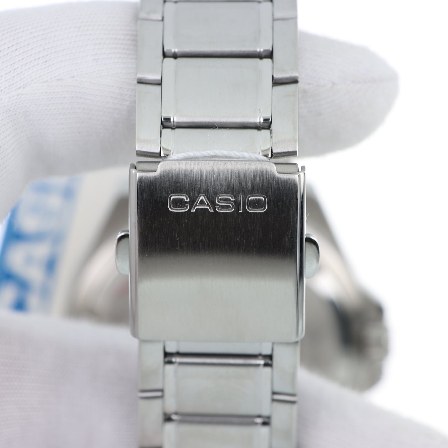 Casio MDV-107D - Orologio Uomo Diver 200M Quadrante Grigio Lunetta Nera Bracciale Acciaio