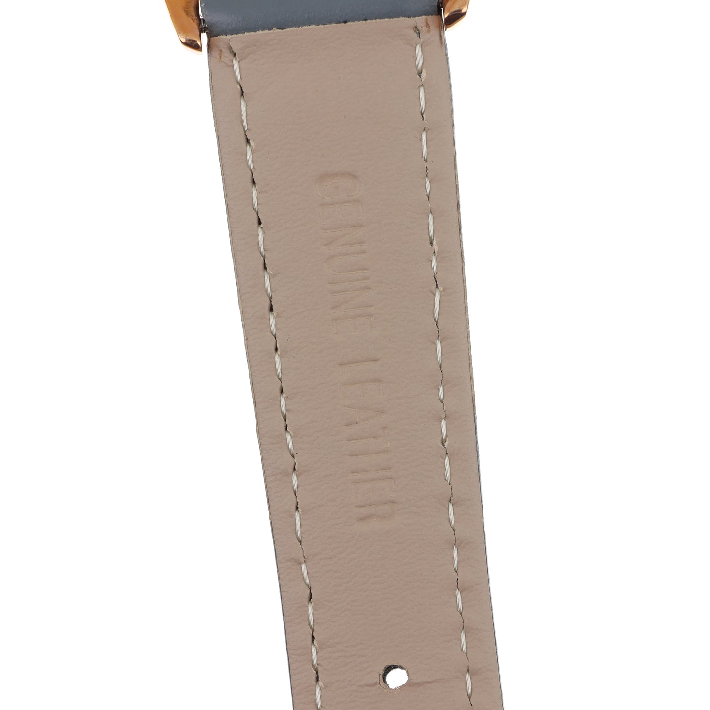 FILA Heritage Watch – Quadrante Nero, Cassa Gold e Cinturino in Pelle Grigia
