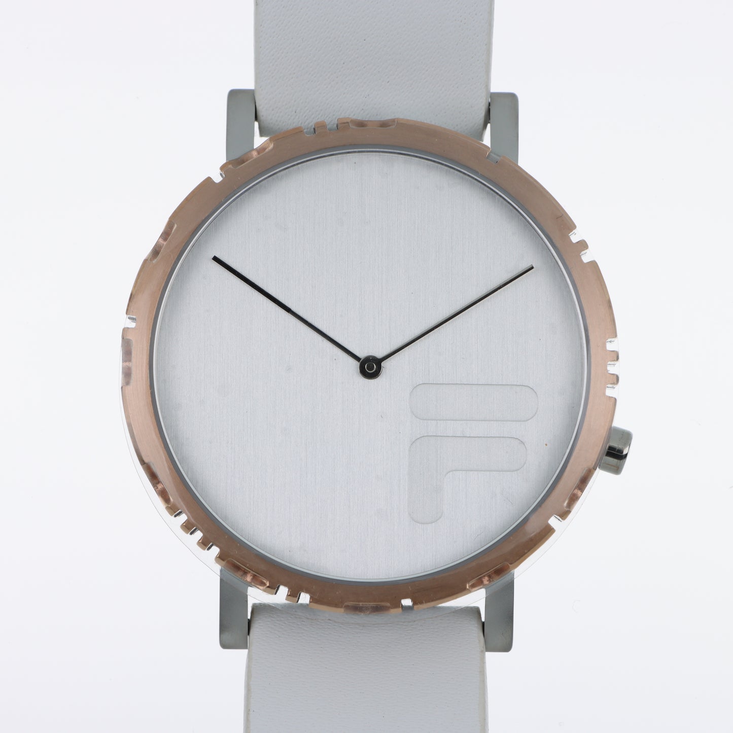 FILA Elegance Watch – Quadrante Bianco e Lunetta Rose Gold