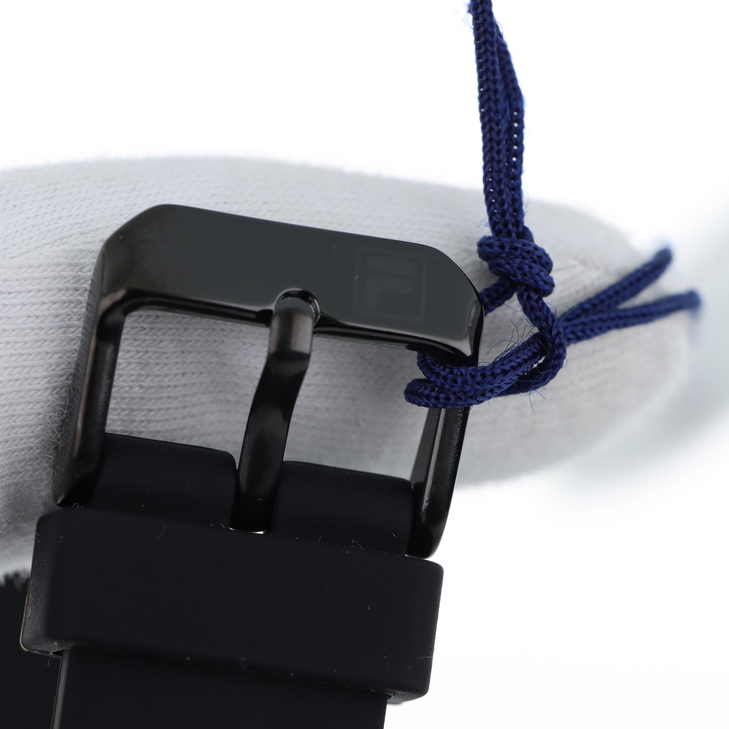 FILA Sport Watch – Cinturino Silicone Nero con Logo Bold