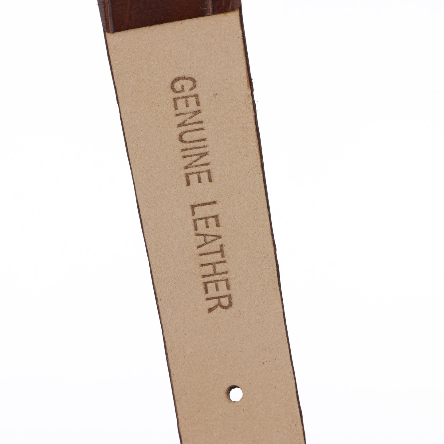 Blue Spirit Slim Watch – Quadrante Bianco Guilloché, Cassa Silver Sottile e Cinturino in Pelle Marrone Coccodrillo